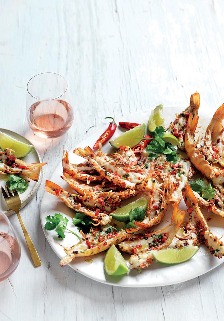 Make Chilli, Coriander & Lime BBQ Prawns - Sydney Markets